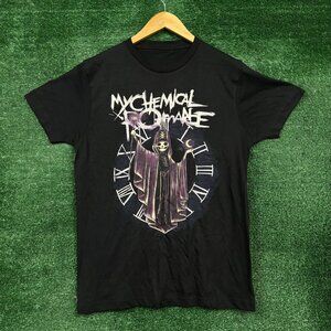 My Chemical Romance Pepe Clock T-Shirt Size Medium